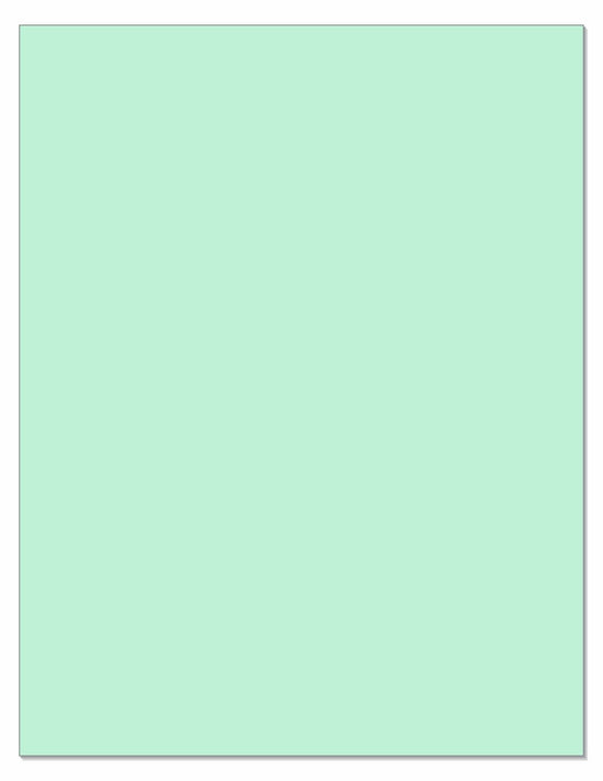 Letter Size Carbon Copy Paper CFB Green