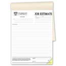 Job Estimates - Booked, 8-1/2 x 11"