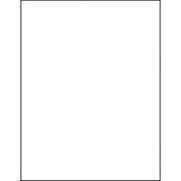 8-1/2" x 11", 1 Label, per Sheet, 8.5" x 11"