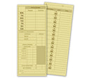 3 1/2 X 8 1/2" Daily Job Time Card