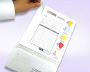 8-1/2" x 14" Blank Memo Size Form-N-Envelope, Detached With Tear off strip