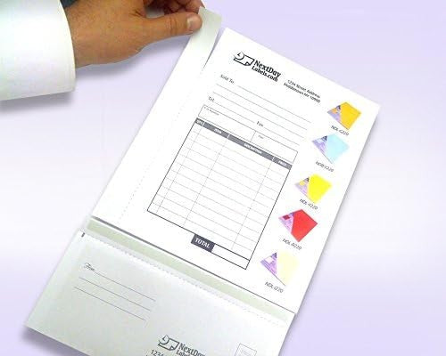 8-1/2" x 14" Blank Memo Size Form-N-Envelope, Detached With Tear off strip