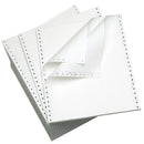 9-1/2 x 11" Continuous Paper 15# White,3 Part, Side Perfs