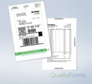 Duplex Thermal 1 Up Shipping Label/Packing Slip