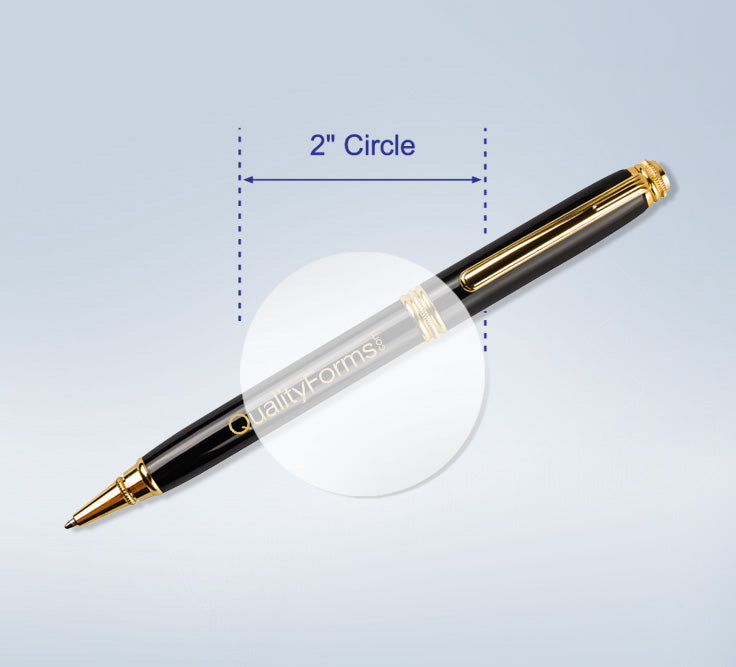 Wafer Tab Seals 2" Round, Translucent