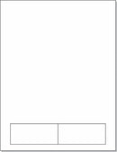 Integrated Label Form 2 Labels 3.5 x 2