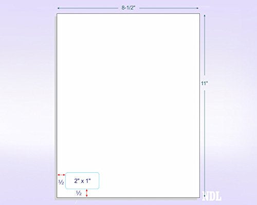 Integrated Lab Label Form 1 Label  2 x 1