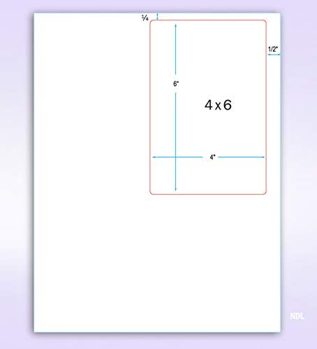 Integrated Label Form 1 Label 4 x 6