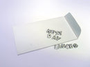 7 Coin Blank Envelope White