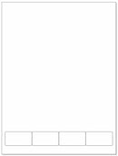 Integrated Lab Label Form 4 Labels 2 x 1