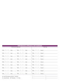 Employee Record Folders 9.5 x 11.5