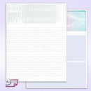 Blank Hologram Premium Laser Computer Checks, Three Colors - High-Security. Check on top.