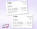 8-1/2 x 11" 24#, Perforated Paper, 1 Horizontal perf at 5-1/2"