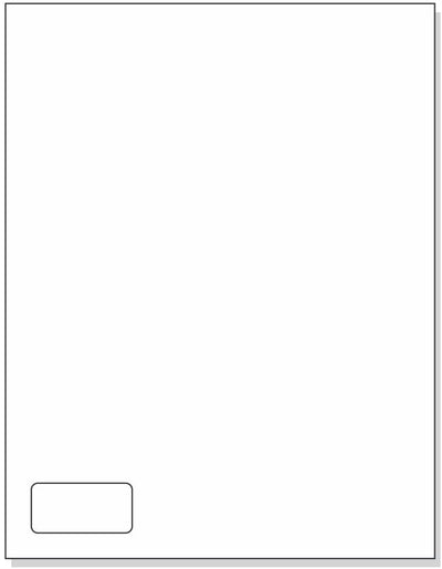 Integrated Lab Label Form 1 Label  2 x 1