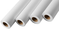 34'' x 150' 20# Plotter Paper Rolls, 2" core 4 rolls/case