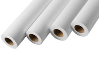36'' x 150' 20# Plotter Paper Rolls, on 2" core, 4 rolls/case