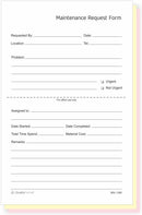Maintenance & Repair, Request Forms, 5.5" x 8.5"