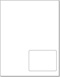 Integrated Label Form 1 Label 4 x 3