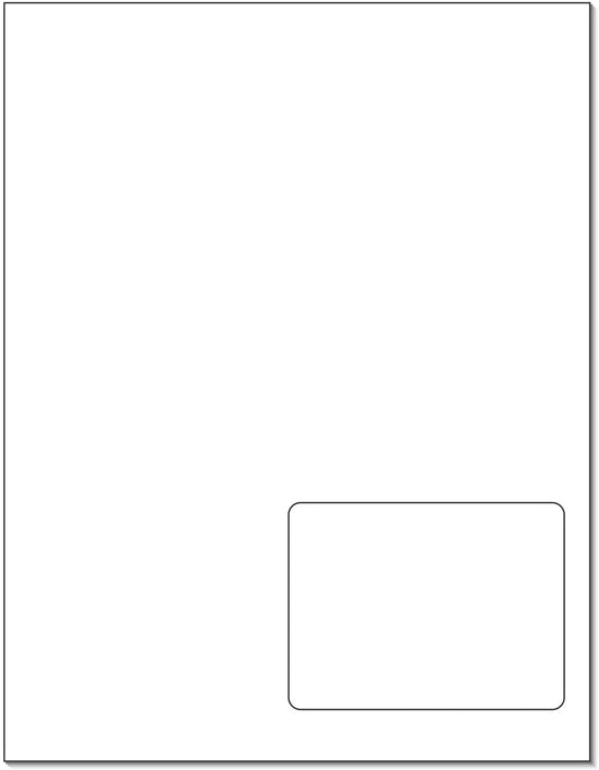 Integrated Label Form 1 Label 4 x 3