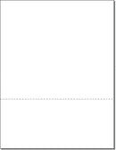 8-1/2 x 11" 20# Perforated Paper, 1 perf @ 3-2/3" from bottom