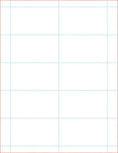 8-1/2x11" Laser cards, 3.5x2" White