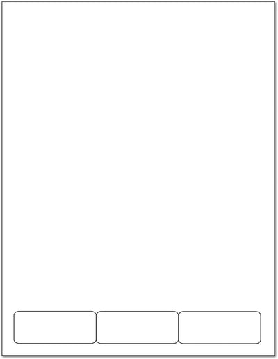 Integrated Lab Label Form 3 Labels  2.5 x 1