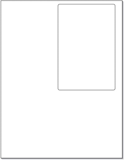 Integrated Label Form 1 Label 4 x 6