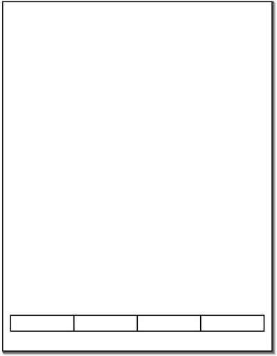 Integrated Label Form 4 Labels 2" x 1/2"