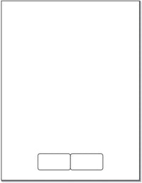 Integrated Lab Label Form 2 Labels 2 x 1