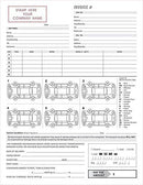3 Part Vehicle Auto Transport Bill of Lading and Invoice Form