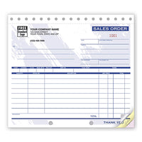 8-1/2 x 7'' Sales Orders - Small