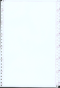 9-1/2 x 14" Continuous Paper 15# White, 3 Part, Side Perfs