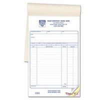 5-1/2 x 8-1/2'' Retail Sales Book, Classic Design