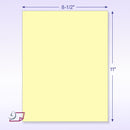 Letter Size Carbon Copy Paper CFB Canary