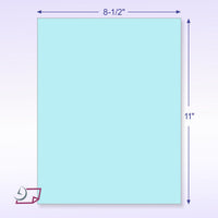Letter Size Carbon Copy Paper CFB Blue