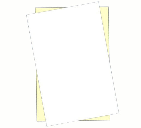 11 x 17" Laser Carbonless 2 Part Paper
