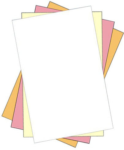 11 x 17" Laser Carbonless 4 Part  Paper