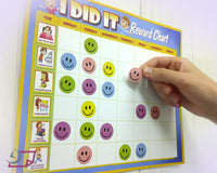 Smiley Labels Assorted Color 500 Labels, 1” Round