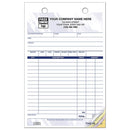 5-1/2 x 8-1/2'' Multi-Purpose Register Forms, Colors Design, Large Format. Available in 2, 3, or 4 parts.