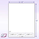 Integrated Lab Label Form 3 Labels  2.5 x 1