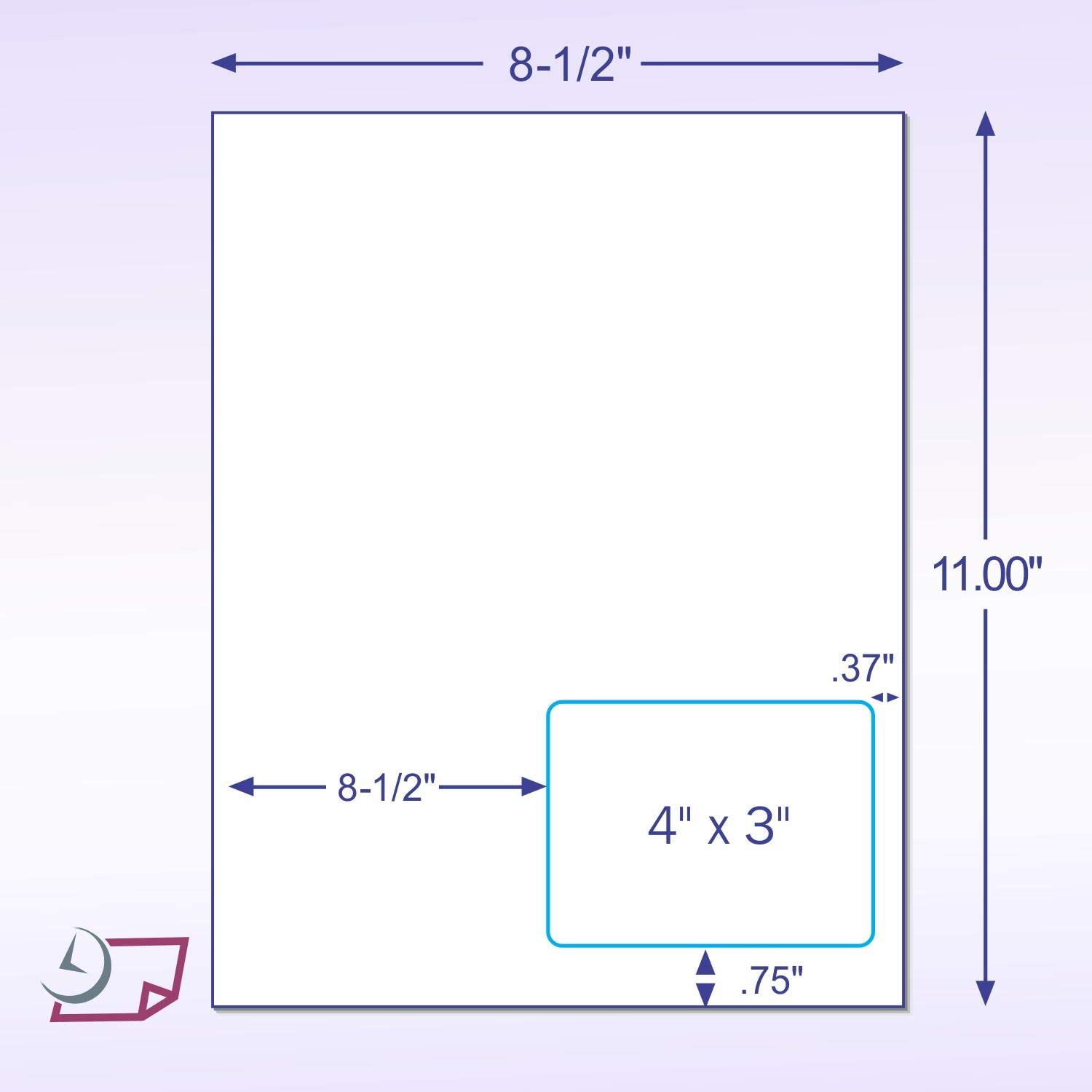 Integrated Label Form 1 Label 4 x 3