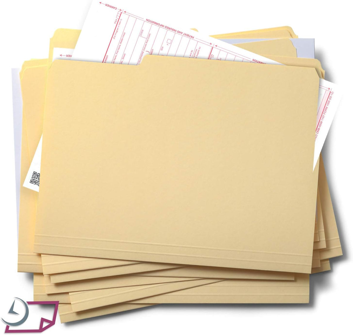 8-1/2" x11" CMS HCFA 1500, Laser Format