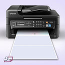 Blank Hologram Premium Laser Computer Checks, Three Colors - High-Security. Check on top.