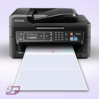 Blank Hologram Premium Laser Computer Checks, Three Colors - High-Security, Check on top.