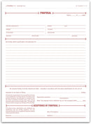 Proposal Form, Carbonless, 8 1/2 X 11"