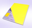 8-1/2 x 11" Letter Size, Lemon Cover Card Stock