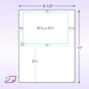 Integrated Label Form 1 Label 6-3/4 x 4-3/4 - Click-N-Ship