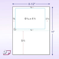 Integrated Label Form 1 Label 6-3/4 x 4-3/4 - Click-N-Ship