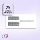"New" 1099-NEC Forms for 2025, 4-Part  Tax Forms,  vendor kit of 25 Forms & Envelopes.