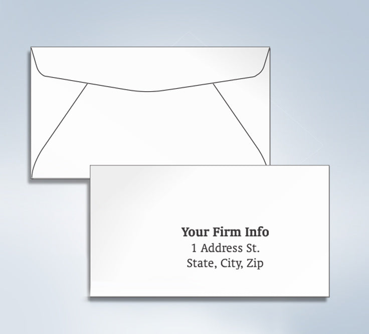 Imprinted Tinted Envelope,6 3/4, 6-1/2" x 3-5/8